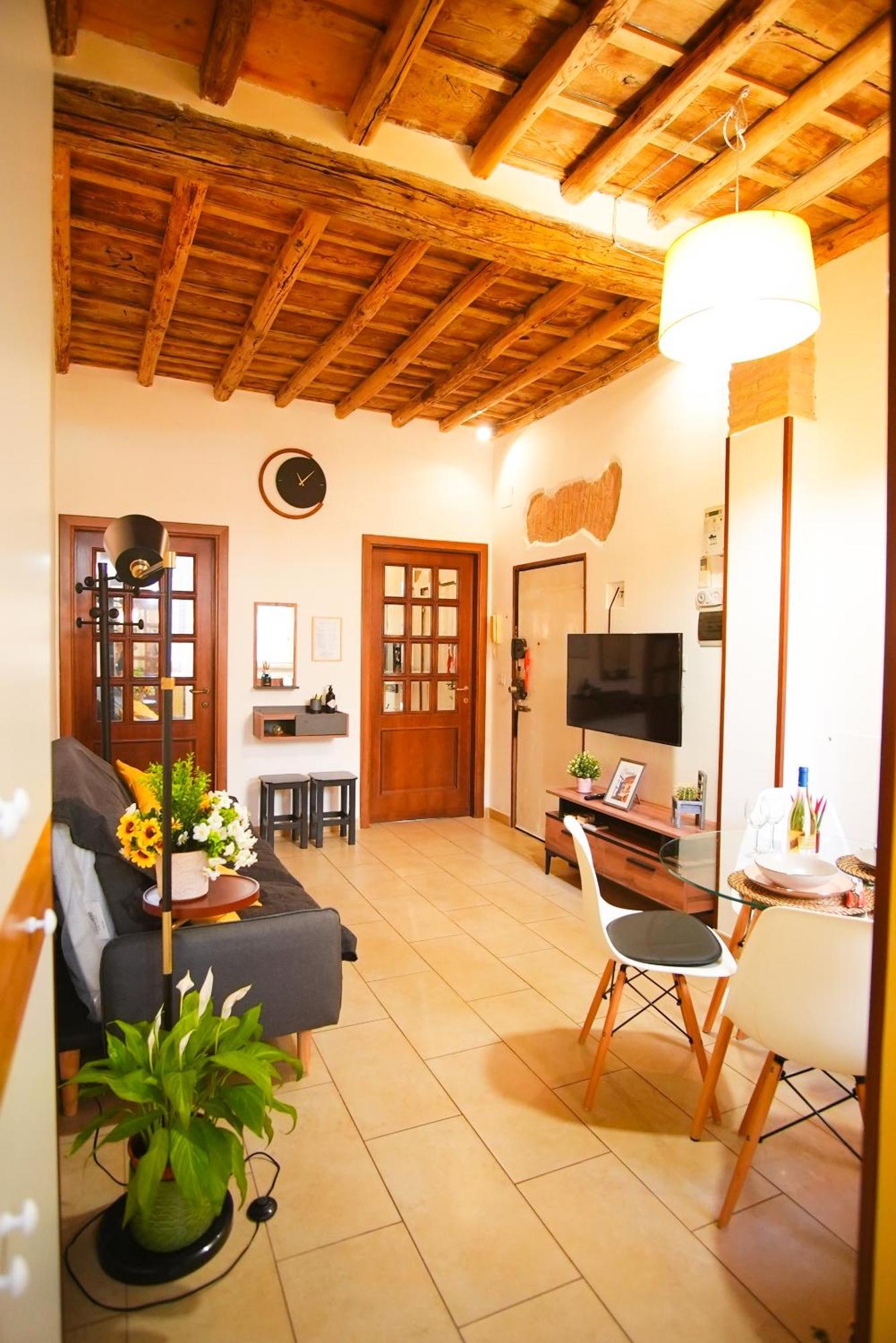 C&A Apartments - Authentic Trastevere Rome Bagian luar foto